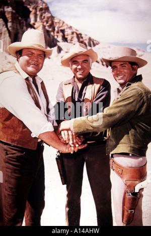 Bonanza Jahr 1959 1973 Lorne Greene Michael Landon Stockfoto