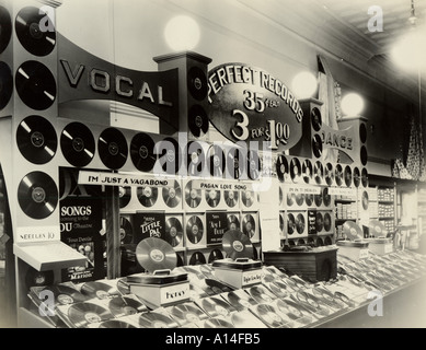 Absolut perfekte Records Stockfoto