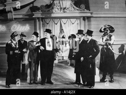 Unsere Beziehungen 1936 Harry Lachman Stan Laurel Oliver Hardy Sidney Toler Stockfoto