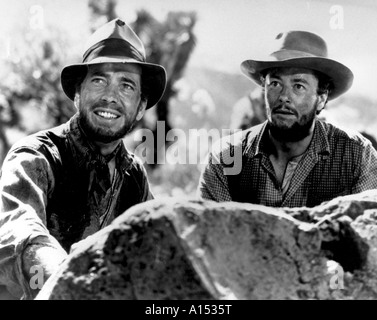Der Schatz der Sierra Madre Jahr 1947 Regisseur John Huston Humphrey Bogart Tim Holt Stockfoto