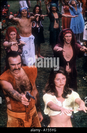 Zardoz Jahr 1973 Direktor John Boorman Sean Connery Charlotte Rampling Stockfoto