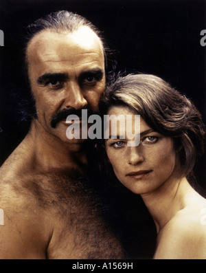 Zardoz Jahr 1973 Direktor John Boorman Sean Connery Charlotte Rampling Stockfoto