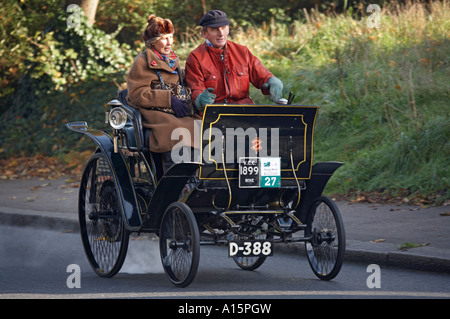 Führen Sie 1899 Benz in die 2006 von London nach Brighton Veteran car Stockfoto