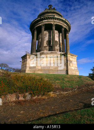 dh CALTON EDINBURGH Robert Burns Denkmal Dichter Bard Stockfoto