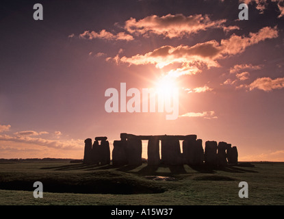 Die alten Monument von Stonehenge Wiltshire UK März Stockfoto