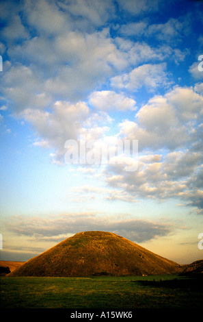 Silbury Hill in Wiltshire England Stockfoto