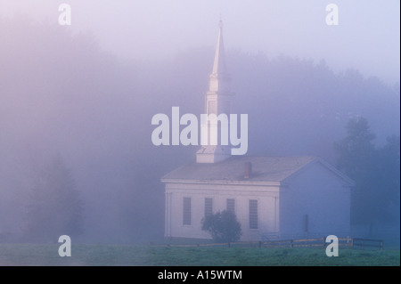 Landkirche im nordöstlichen Ohio Stockfoto