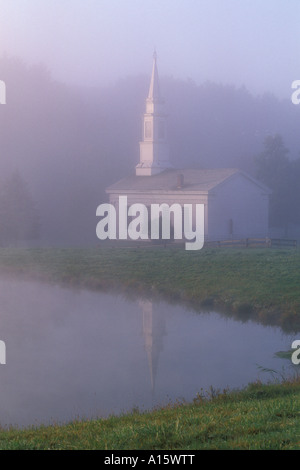 Landkirche im nordöstlichen Ohio Stockfoto