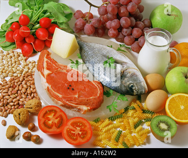 Essen Stilleben Stockfoto