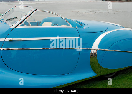 "Delahaye ^ 175 S Saoutchik ^ Roadster, ^ 1949, 'Pebble Beach Concourse d ' Elegance', Monterey, Kalifornien" Stockfoto