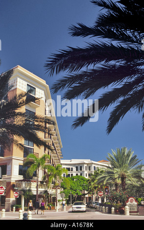 Nancy Graham Centennial Square bei Clematis Street, West Palm Beach, Florida, USA Stockfoto