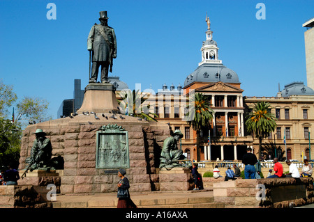 Pretoria Tswane Südafrika Paul Kruger Parlamentsgebäude Stockfoto