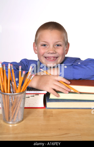 Zweite Grundschule Student Stockfoto