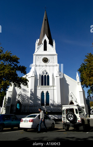 Süd Afrika Stadt Stellenbosch Cape Stadtkirche Stockfoto