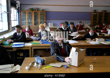 South Afrika Menschen Oudtshoorn High School Struis jungen Mädchen Teenagerr Stockfoto