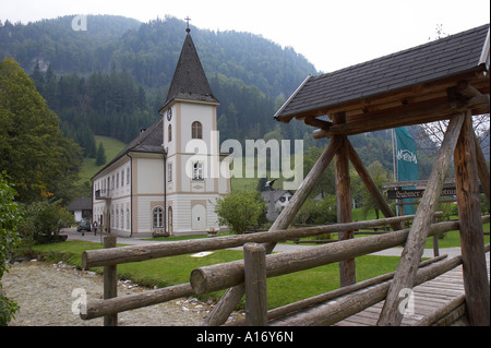 Kirche in Nasswald Stockfoto