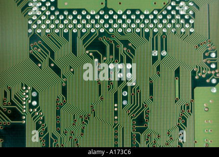 Computer motherboard Stockfoto