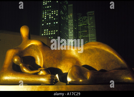 Henry Moore Ausstellung Hongkong 2 Stockfoto