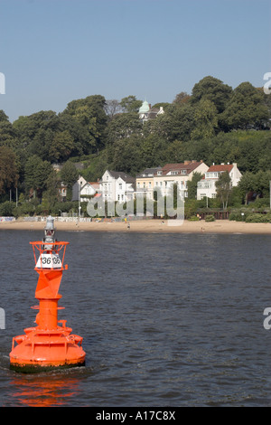 Lauf an der Elbe Stockfoto