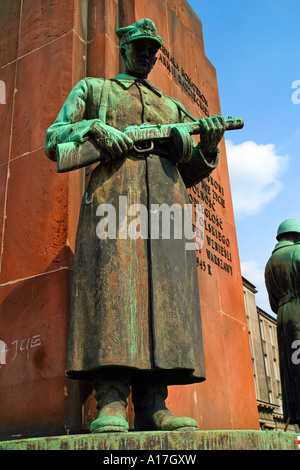 Zweiter Weltkrieg-Denkmal, Warschau, Polen. Stockfoto