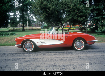 1958-corvette Stockfoto