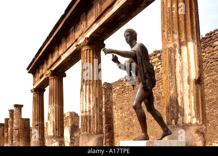 Pompeji römischen ruiniert Tote Stadt Vesuv Italien Stockfoto