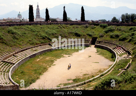 Pompeji römischen ruiniert Tote Stadt Vesuv Italien Stockfoto