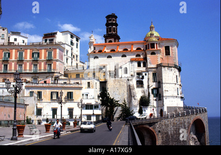 Italien-Amalfi-Küste Stadt almalfi Stockfoto