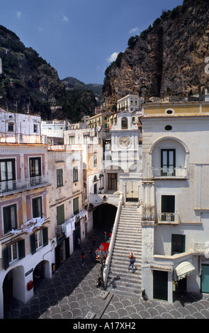 Italien-Amalfi-Küste Stadt almalfi Stockfoto