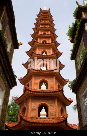 Tran Quoc Pagode, einem der ältesten taoistische Pagoden in Vietnam Stockfoto