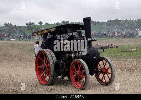 Kommerzielle Dampfmaschine, Great Dorset Steam Fair 2006 Stockfoto