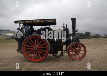 Kommerzielle Dampfmaschine, Great Dorset Steam Fair 2006 Stockfoto