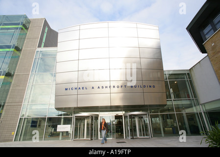 Michael Ashcroft International Business School, Anglia University, Chelmsford, Essex, England, Vereinigtes Königreich Stockfoto