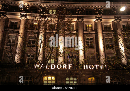 Waldorf Hotel am Aldwych in London UK Stockfoto