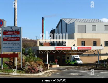 Morrison-Krankenhaus an der Swansea South Wales GB UK 2005 Stockfoto