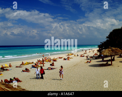 Strand von Kuba Varadero Stockfoto