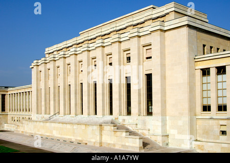 Palais des Nations, UN-Hauptquartier, Genf, Schweiz Stockfoto