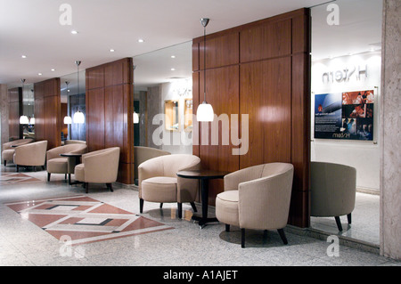 Inneneinrichtung von den öffentlichen Bereichen des Hotel Luxor Regente in Rio De Janeiro Brasilien Stockfoto