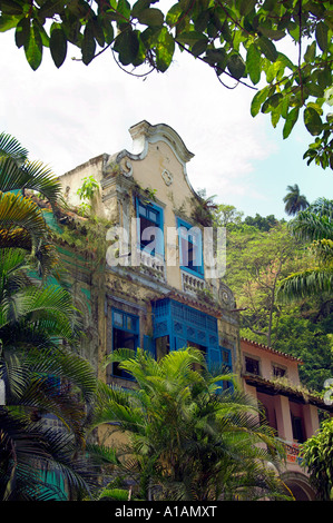 Die koloniale Architektur der Largo Boticario in der Innenstadt von Rio De Janeiro Brasilien Stockfoto