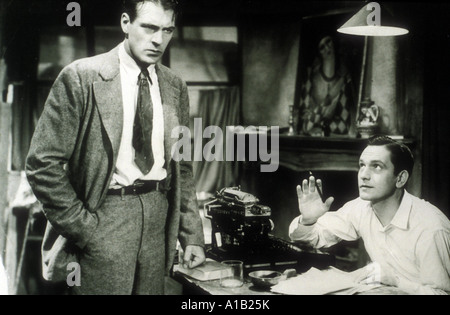 Design For Living Jahr 1933 Regisseur Ernst Lubitsch Gary Cooper Fredric March Stockfoto