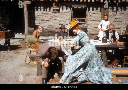 Unforgiven Jahr 1959 Regisseur John Huston Lillian Gish Audrey Hepburn Stockfoto