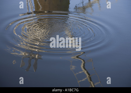 Turf Fen Entwässerung Mühle am Fluss-Ant at wie Hill Norfolk Broads Stockfoto