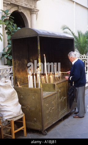 Kirche St. Spiridonas. IONISCHEN INSEL KORFU ALTE STADT KORFU GRIECHISCHE EUROPA Stockfoto