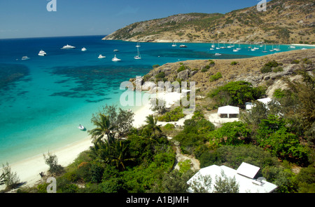 Luftaufnahme von Lizard Island am Great Barrier Reef Australien Stockfoto