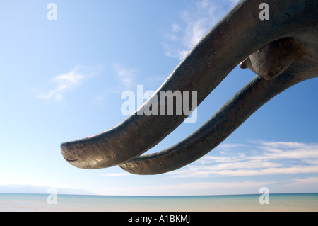 Bizarren Skulpturen auf dem Malecon in Puerto Vallarta Mexiko Stockfoto