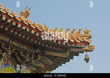 Der Lama-Tempel in CHINA Peking ist der berühmteste tibetisch-buddhistischen Tempel außerhalb Tibets Stockfoto