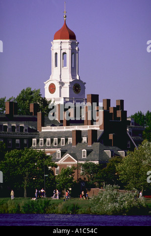Harvard University Dunster House auf den Charles River in Cambridge, Massachusetts Stockfoto