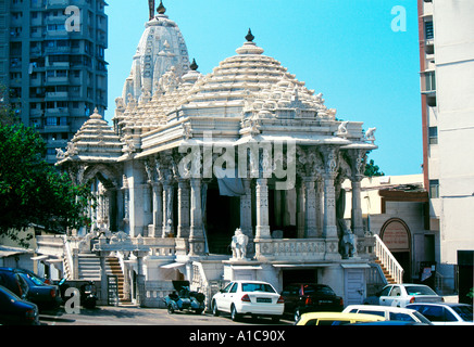 Jain-Tempel auf dem Malabar Hill in Bombay Lord Mahavir 599 v. Chr. 527 v. Chr. war der Gründer des Jainismus Mumbai Maharashtra Indien Asien Stockfoto