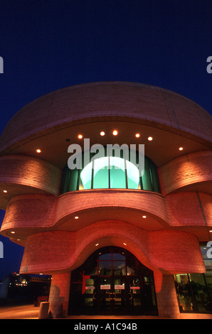 Canadian Museum of Civilization in blauen Nachthimmel, Rumpf Quebec Kanada Stockfoto