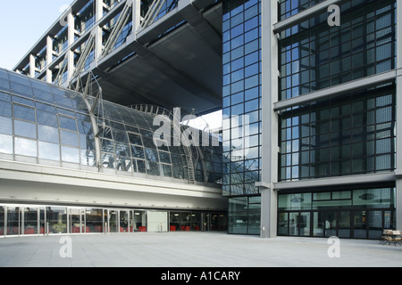 Hauptbahnhof, ehemalige Lehrter Bahnhof, Deutschland, Berlin Stockfoto